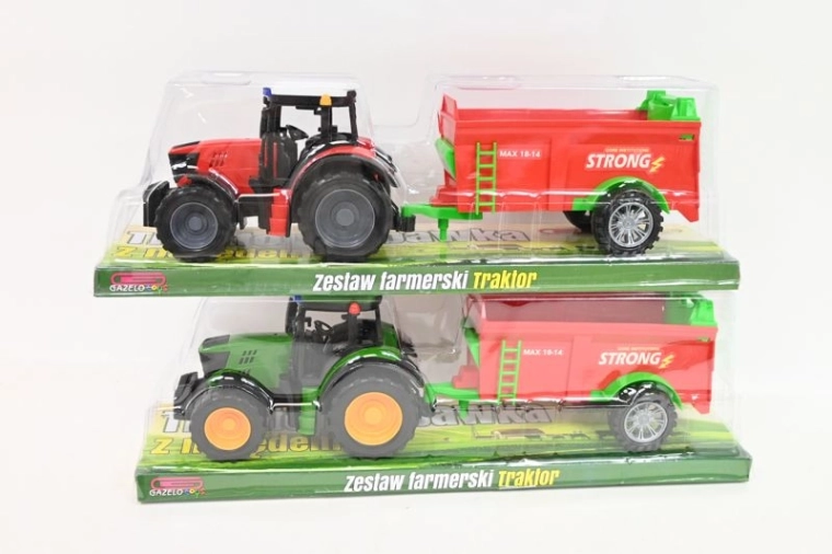 Traktor põllumajandusmasinaga – komplekt