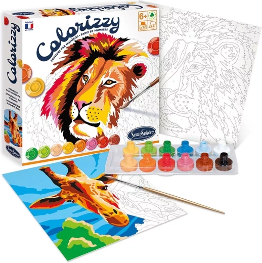 Sentosphere Colorizzy savann – maalimine numbrite järgi