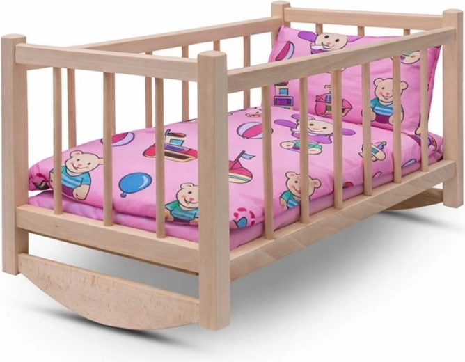 Puust häll nukkudele koos voodipesuga BABY MIX Bears