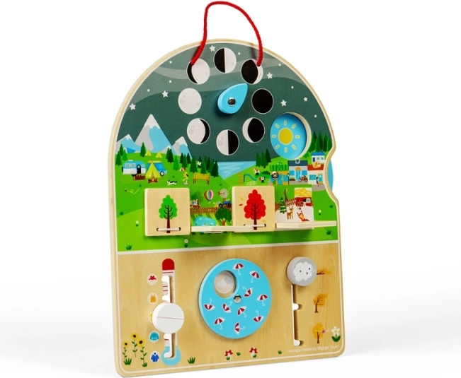 Bigjigs Toys puidust motoorikalaud Ilm