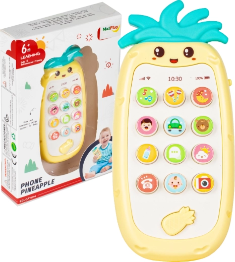 Laste telefon ananassi kujuga