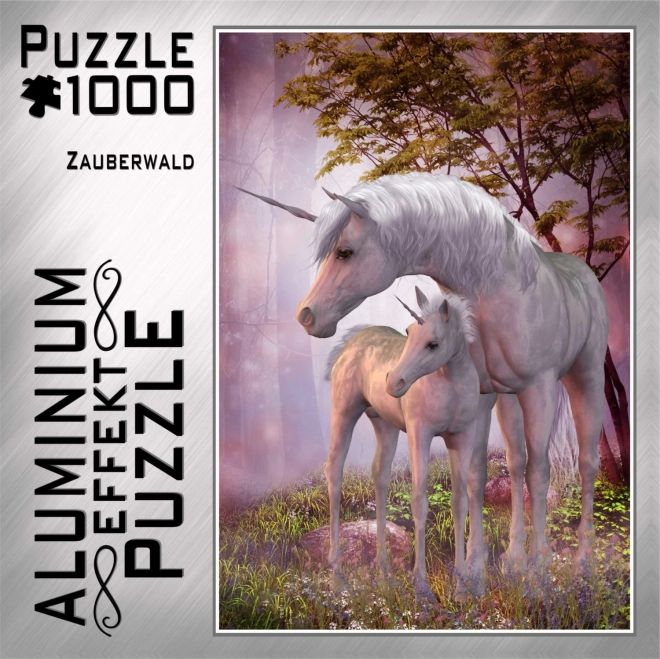 Metallikpuzzle „Võlumets“ 1000 tükki