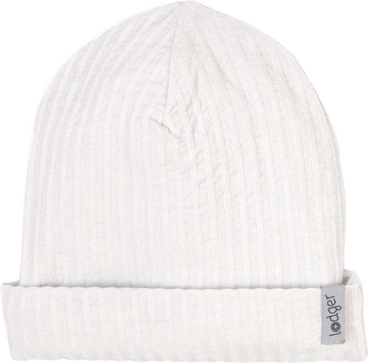 Lodger Beanie Seersucker cloud dancer (6–12 months)