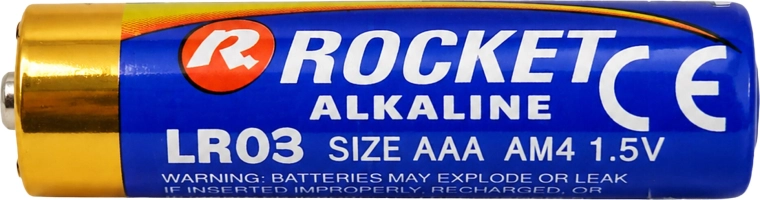 Rocket leelispatareid AAA (LR03) 1,5 V – pakk 300 tk (30×10 tk)