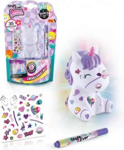 Light-Up DIY Animal Figurines - Unicorns & Friends