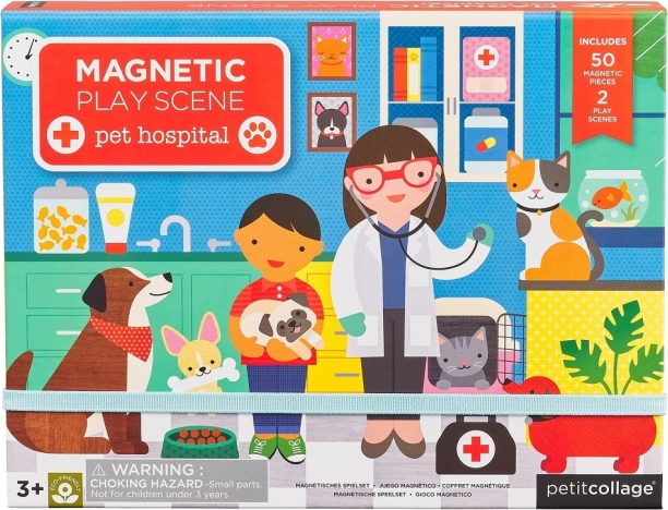 Magnetic Game: Veterinary Clinic for Kids