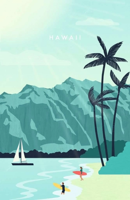 Ravensburger Puzzle Moment: Hawaii 200 tükki