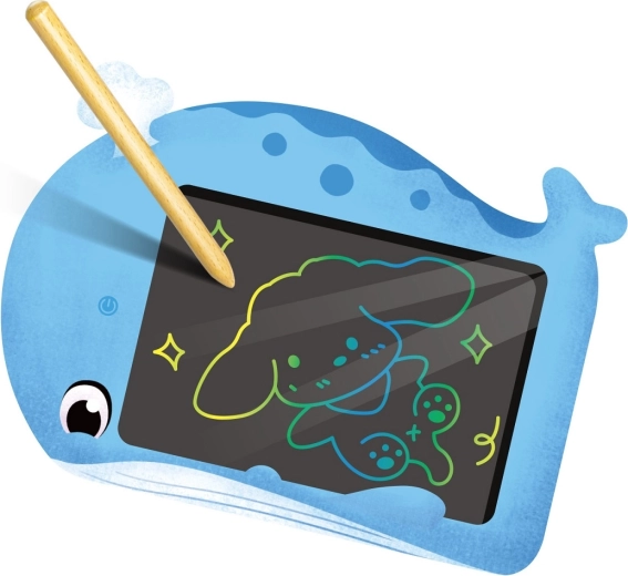 2Kids Toys children's LCD drawing tablet whale - 1 piece