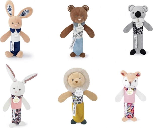 Laste piiksuv kõrin loomamustriga