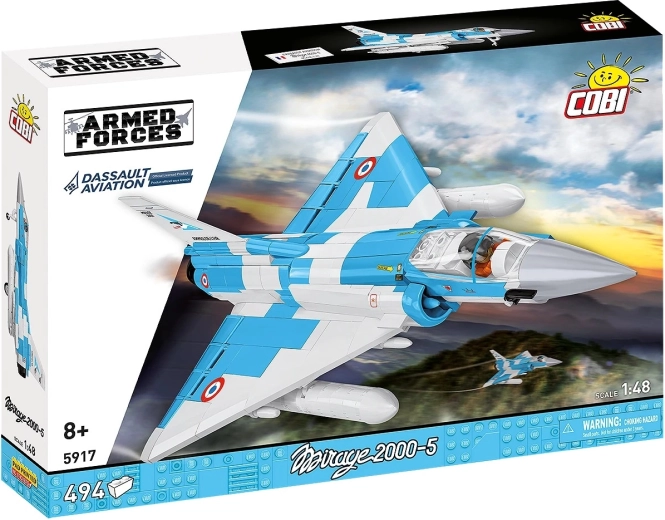 Dassault Mirage 2000-5 lennuki ehituskomplekt mõõtkavas 1:48