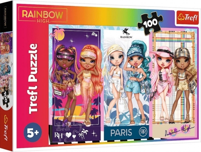 Pusle 100 tükki Rainbow High – vikerkaarenukud