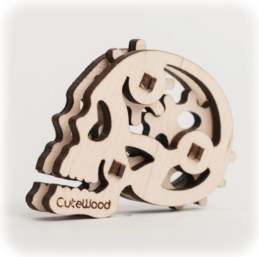 Cutewood puidust 3D pusle kolp