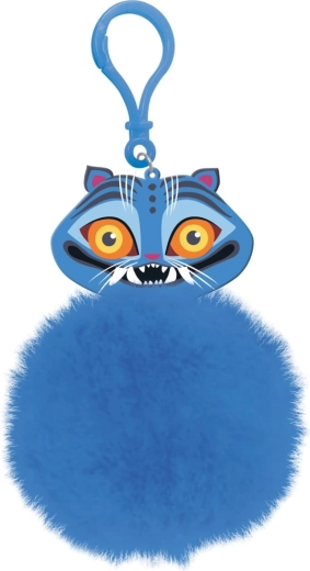 K-pop Demon Hunters pom pom keychain Derpy