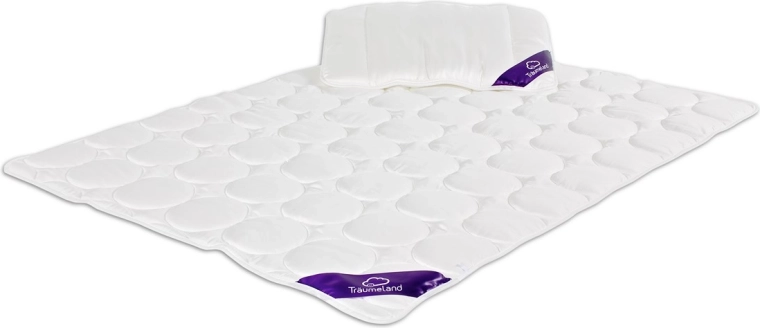 Träumeland duvet and pillow set for cradle Tencel 80 × 80 cm + 35 × 40 cm