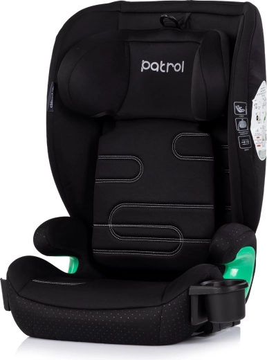 Chipolino turvatool Patrol i-Size 100–150 cm ISOFIX noir
