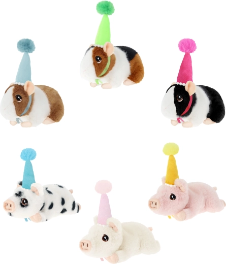 Keeleco peokübaraga siga 15 cm, assortii – 1 tk
