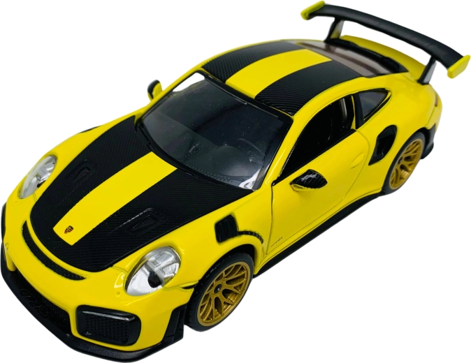 Metallist auto mudel 1:32 Porsche 911 GT2 RS tulede ja helidega