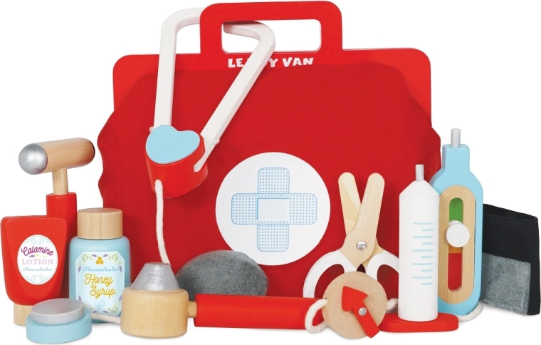 Le Toy Vani puidust arsti mängukomplekt
