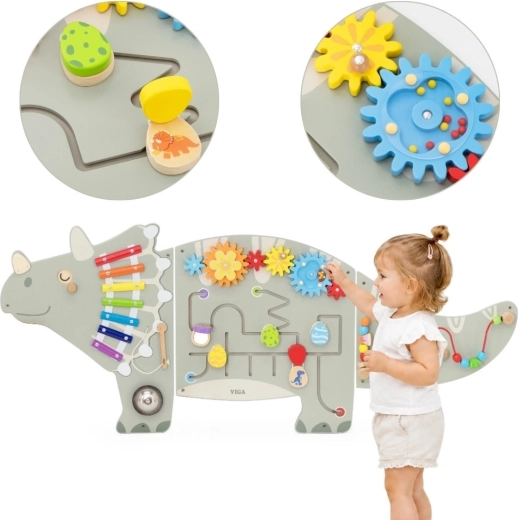 VIGA seinapealne aktiivsuspaneel triceratops 18k+