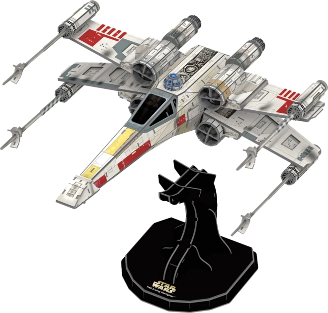 Star Wars 4D mudel X-Wing hävitaja