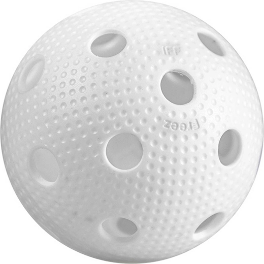 ACRA saalihokipall Freez Ball Official valge IFF-sertifikaadiga – 1 tk