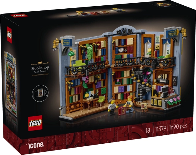 LEGO Icons Book nook: raamatupood