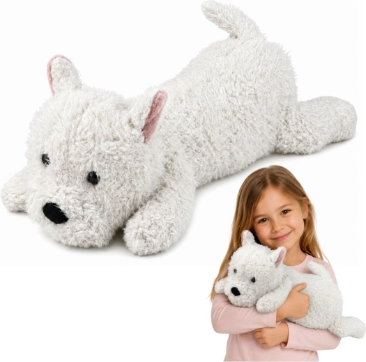Pehme West Highlandi valge pluüskoer 40 cm – 1 tk