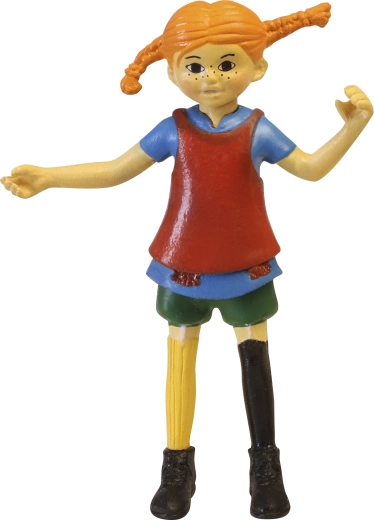 Pippi Longstocking figure for children’s role play