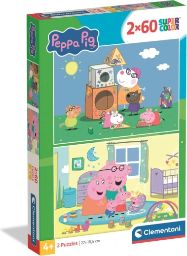 Pusle 2×60 Super Color PEPPA PIG – Clementoni