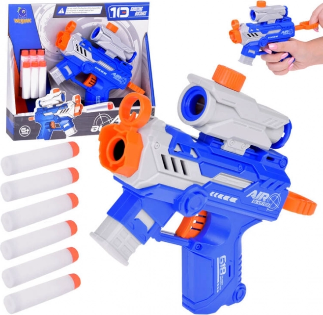 Gun with Target for Soft Foam Darts