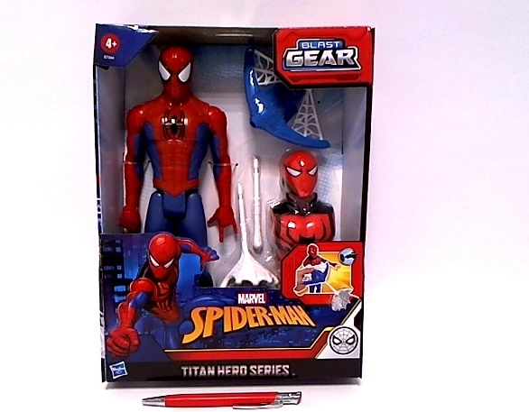 Spider-Man Titani tegevusfiguur koos väljalaskjaga
