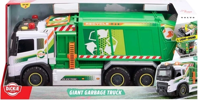 Dickie Toys Giant prügiauto valguse ja heliga, 55 cm