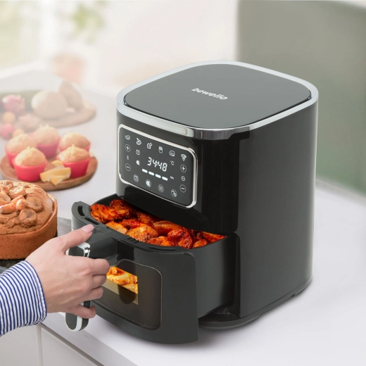 Hot Air Fryer with Touch Controls, 5 l