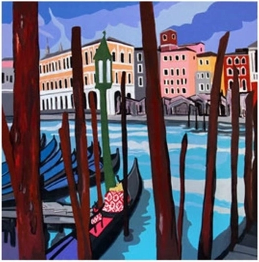 Numbrite järgi maalimine „Paat kail” 40 × 50 cm