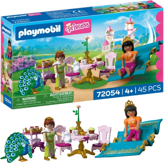 Playmobil Printsessid – kaugelt saabuv külaskäik lendava vaiba ja teepeoga