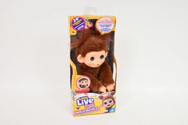 Little Live Pets My Baby Monkey Minis miniahv Chikki Cherry – 1 tk