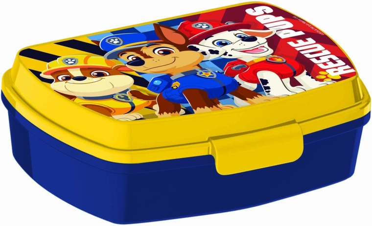 Plastic lunch box PAW PATROL 17.5 × 14 × 6.5 cm