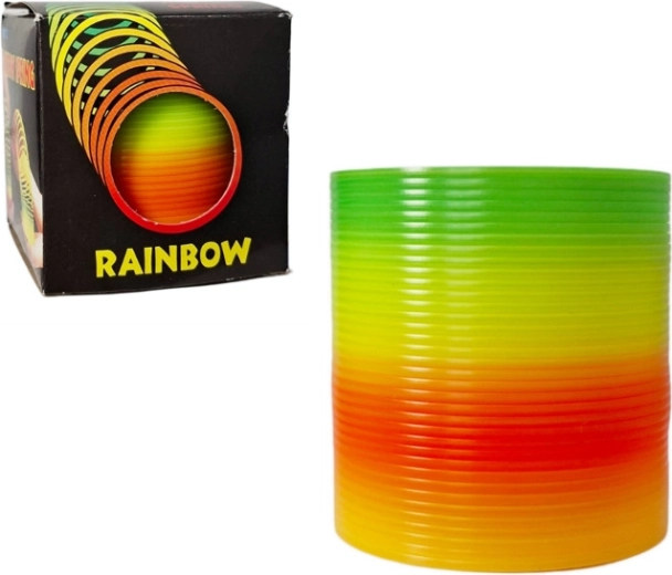 Rainbow Neon Spring Toy
