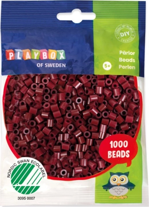 Playbox triikhelmed tumepunased 1000 tk
