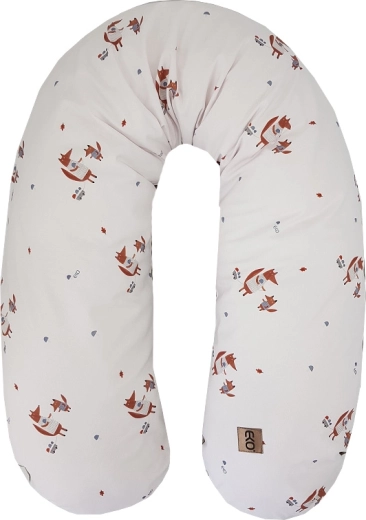 EKO nursing pillow velvet Fox 180 cm