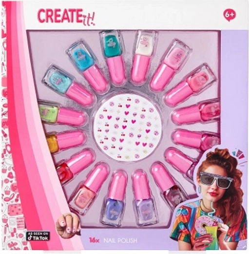 Create It! küünelakkide komplekt 16 tk