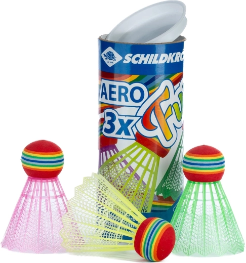 Sulgpallid SCHILDKRÖT Aero Fun, 3 tk