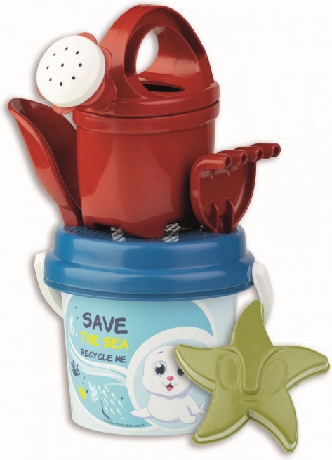 Ookeani liivakomplekt väikese kastekannuga