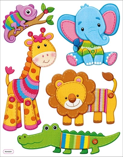 Decorative Wall Stickers Animals for Kids' Room