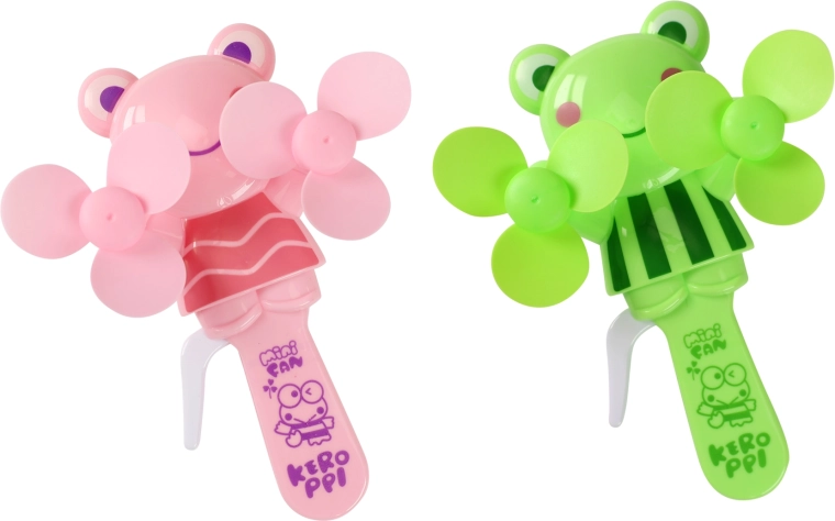 Käsitsi mini-ventilaator KEROPPI – konnakujundus lastele