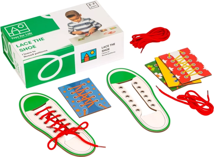 Toys for Life kingapaelte sidumine – nööritavad kingad