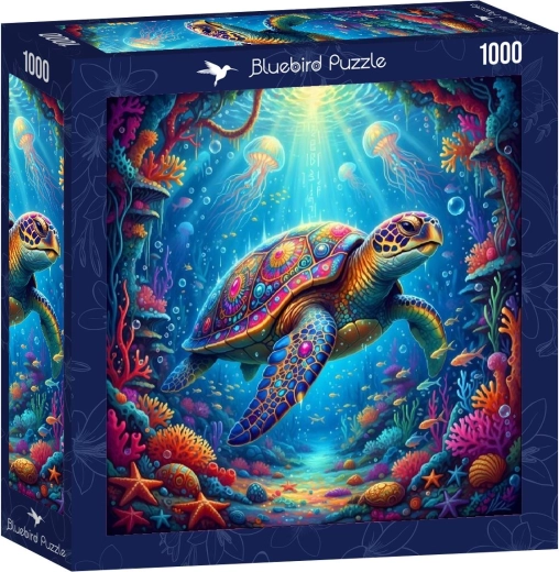 Bluebird square puzzle Sea Turtle 1000 pieces