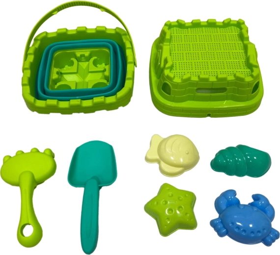 Sand Set with Collapsible Bucket