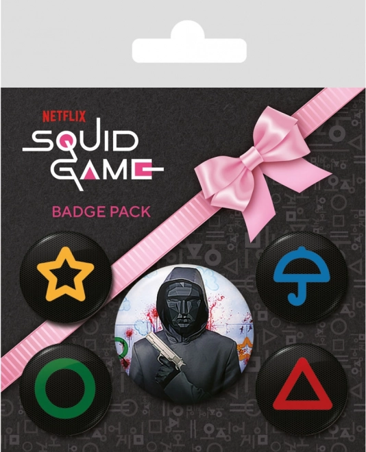 SQUID GAME märgikomplekt (5 tk)