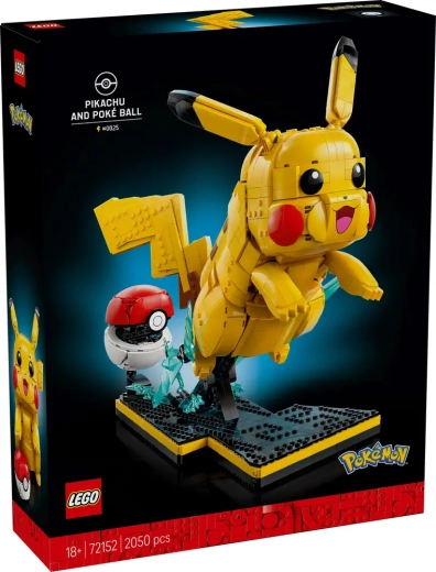 LEGO Pokémon Pikachu ja Poké Ball (2050 osa)